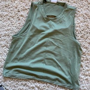 Whitney Simmons x gymshark crop top open back